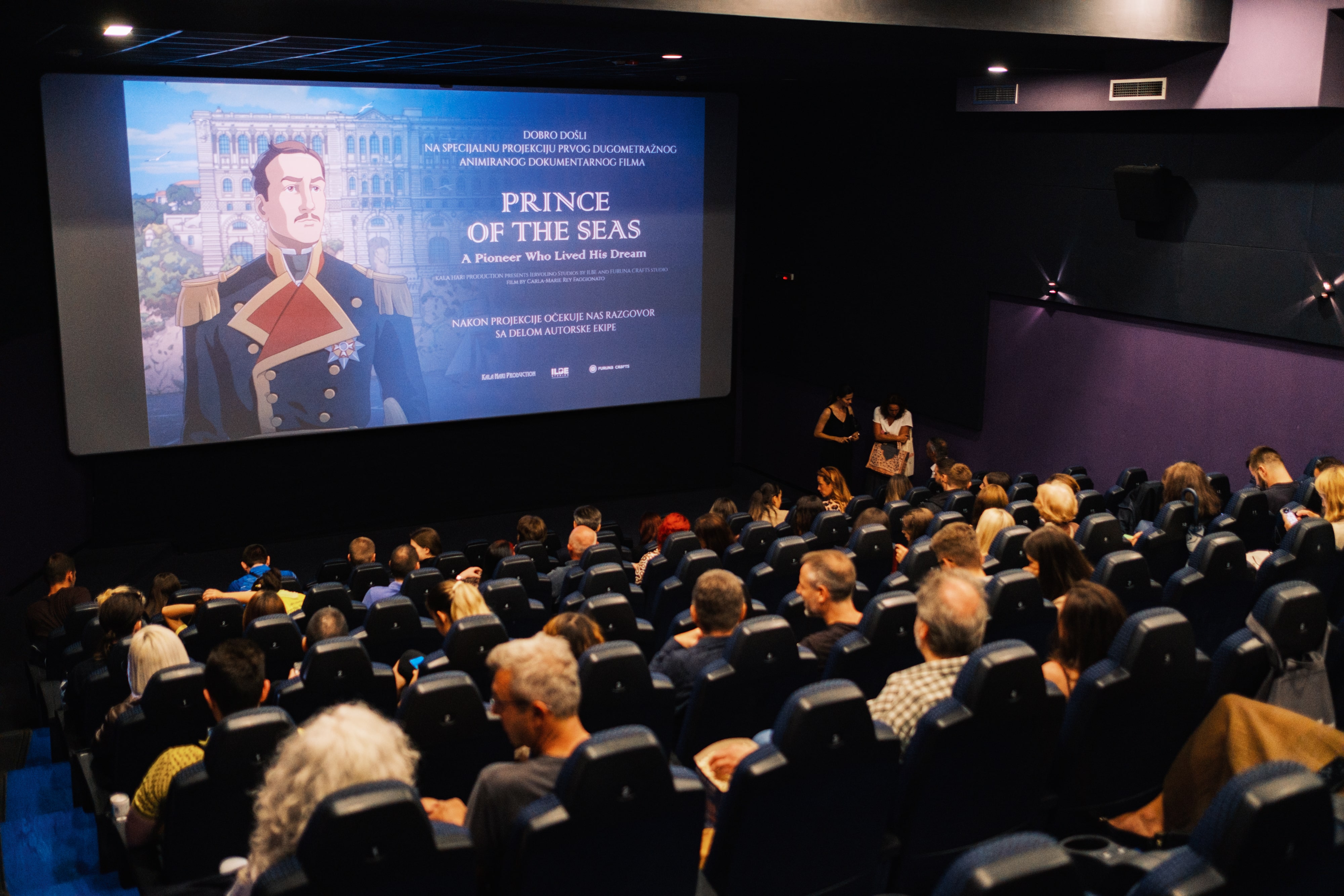 "Prince of the Seas" Premiere